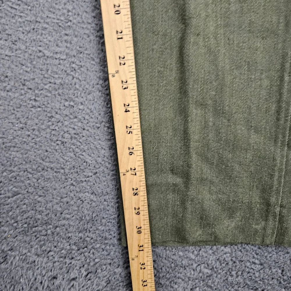 Vintage C.C.‎ Filson Garment Style 180 Pants Men 36 Green Virgin Wool Straight